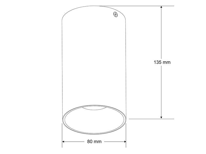 La Lámpara BOX es un Aplique de techo Led para la iluminación general de todo tipo de ambientes. De estilo minimalista fabricada en aluminio de alta calidad, lacado en color blanco y forma cilíndrica para suspender del techo, puede instalar como un plafón de techo