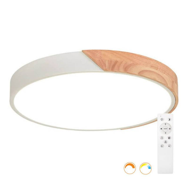 Luminaria de superfice LED con luz ajustable blanco cálido, neutro o frío e intensidad regulable con mando a distancia. Fabricada con chip led y driver de máxima calidad. Permite múltiples composiciones creativas. La difusión de la luz a través de un policarbonato opalizado de alta difusión crea un ambiente perfecto para cualquier estancia. 