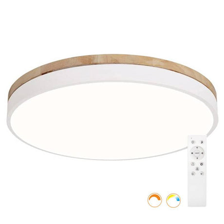 Luminaria de superfice LED con luz ajustable blanco cálido, neutro o frío e intensidad regulable con mando a distancia. Fabricada con chip led y driver de máxima calidad. Permite múltiples composiciones creativas. La difusión de la luz a través de un policarbonato opalizado de alta difusión crea un ambiente perfecto para cualquier estancia. 