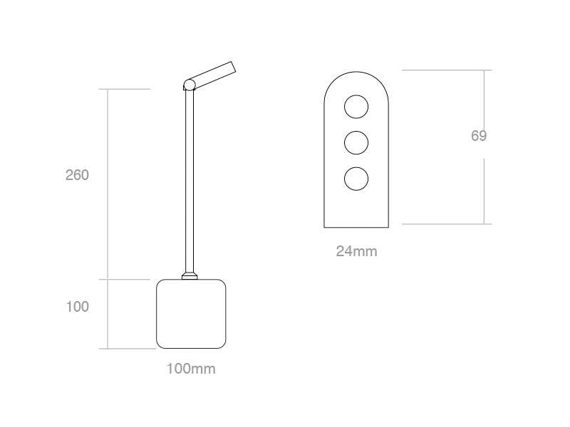 Lámpara led de cuidado diseño. Con base de madera de castaño torneada. Máxima luminosidad y mínimo consumo. Con un cuidado diseño minimalista perfecto para cualquier tipo de decoración.