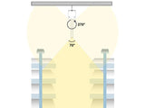 Luminaria de suspensión lineal que ofrece una iluminación general a través del difusor de metacrilato óptico que crea un ambiente perfecto para cualquier estancia. Es posible adaptar esta luminaria como señalética de gran visibilidad con cualquier diseño. Ideal para Parcking, centros comerciales, oficinas, centros púbicos, etc. Incluye driver Philips de alta calidad DC57-82V/30W/350mA y chip led OSRAM