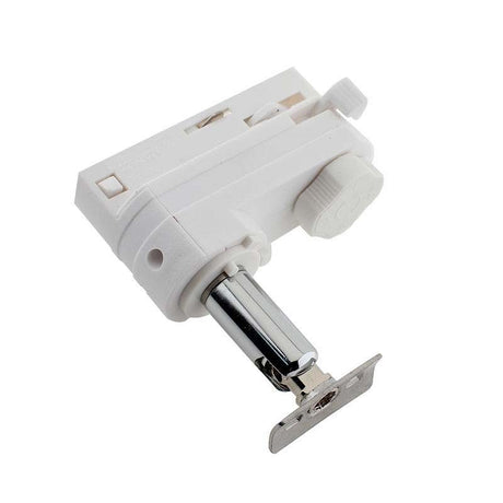 Conector monofásico para adaptar la luminaria PROLUX a un carril monofásico. Necesita dos conectores para luminaria.