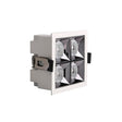 Foco empotrable LED con chip OSRAM SMD5050  de alta potencia y con 20W de potencia. Dispone de factor antideslumbramiento URG 17 y un ángulo de apertura de 24º. Con una iluminación más directa para centrar la luz en puntos específicos. Una iluminación de acentuación elegante y distintiva.