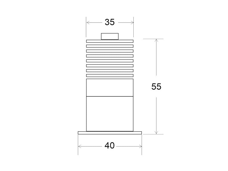 Foco empotrable LED Circular Negro cromo Perla con 5W de potencia. Con un ángulo de apertura de 40º, por lo que la iluminación es más directa para centrar la luz en puntos específicos. Fácil montaje e instalación.  Bajo deslumbramineto UGR<11 y color seleccionable CCT (3000K-4000K-6000K) con un CRI>95