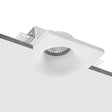 Foco empotrado con base GU10 fabricado en escayoda. Con alas de sujección para una perfecta instalación enrasada con la superficie. Crea ambientes únicos y sofisticados en la decoración de cualquier ambiente. Instalación sencilla, el material se puede emplastecer y pintar.