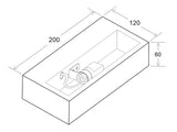 Aplique de pared con base GU9 fabricado en escayola. Crea ambientes únicos y sofisticados en la decoración de cualquier ambiente. Instalación sencilla, el material se puede emplastecer y pintar.