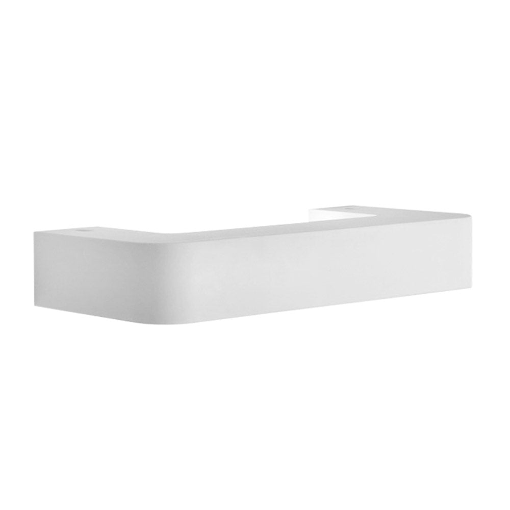 Aplique de pared con base para bombilla GU9 fabricado en escayola. Crea ambientes únicos y sofisticados en la decoración de cualquier ambiente. Instalación sencilla, el material se puede emplastecer y pintar.