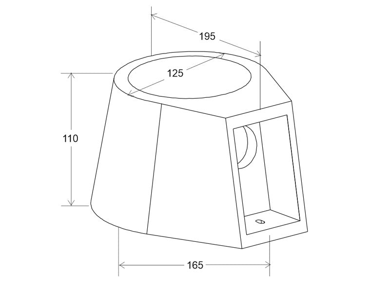 Aplique de pared con base para bombilla E14 fabricado en escayola. Crea ambientes únicos y sofisticados en la decoración de cualquier ambiente. Instalación sencilla, el material se puede emplastecer y pintar.