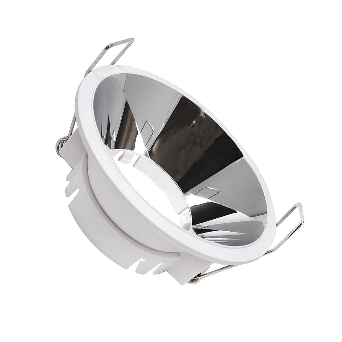 Aro fijo con diseño moderno y elegante. Podrás instalar todas nuestras dicroicas de forma rápida y sencilla. Es ideal para instalar en salones, dormitorios, aseos, oficinas, zonas de paso...