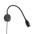 Luminaria flexible de gran calidad con interruptor táctil incorporado para su intalación en pared. Ofrece iluminación focal muy apropiado para su uso como lámpara de lectura o iluminación en vitrinas. Incluye alimentador con adaptador USB.