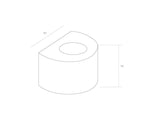 Aplique LED de pared de aluminio cepillado de alta calidad y diseño exclusivo. Puede instalarse para iluminar hacia arriba o hacia abajo. Alto rendimiento y potencia con el mínimo consumo de energía. Ideal para instalar en pasillos, entradas, porches o zonas de paso.