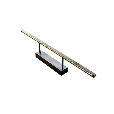 Luminaria led minimalista de acero inoxidable para la iluminación de cuadros. Emite una cortina de luz fría sin emisión de calor y gran eficiencia. Ideal para combinar diferentes tipos de iluminación en estancias, pasillos, baños, entradas o recibidores.