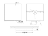 Housing superficie de gran calidad con cuerpo de aluminio y amplio difusor, mínimo espesor del marco y gran ángulo de apertura, proporciona iluminación general con una máxima eficiencia. Con nueva difusión de luz Backlight que ofrece 5 años de garantía contra el amarillamiento del panel led. 