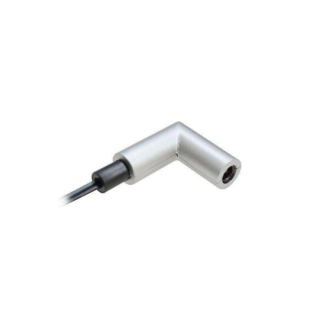 Conector L con cable para la composición de iluminación modular de vitrinas Led VITRA.
