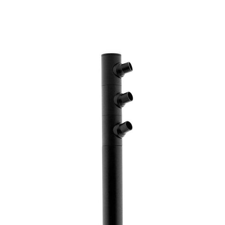 Luminaria de gran calidad que incorpora chip led CREE COB y driver led. Sus tres mini focos pueden ser orientados en cualquier posición para la iluminación de los objetos de la exposición. 