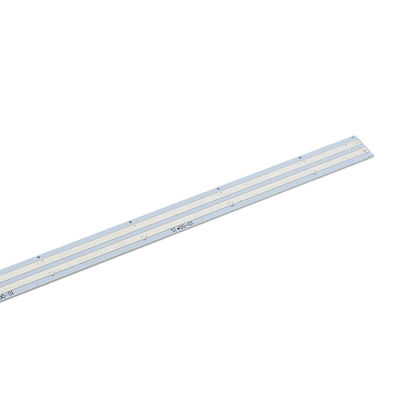 PCB con pistas de conexión para realizar composiciones a medida del sistema VITRA. Permite unir tiras de led rígidas (LD1050273-4-5) entre ellas o entre las tiras led y los conectores rápidos. 