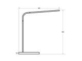 <b>Flexo LED escritorio</b> WOOD Multifunción. Lámpara de escritorio multifunción con doble cargador USB, botonera táctil, temporizador y selector de color de luz. Con un diseño estilizado, moderno y funcional, realizado con materiales de alta calidad y chip led Osram de alta potencia. Orientable en cualquier posición.