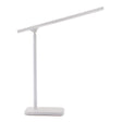 Lámpara led de estudio multifunción con linterna desmontable. Brazo orientable y luminaria led de alta potencia, botonera táctil con selector de color de luz. Con un diseño estilizado, moderno y funcional, realizado con materiales de alta calidad, su brazo orientable en todas las direcciones permite dirigir su haz de luz en cualquier dirección. 
