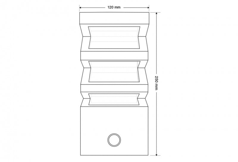 La <b>lámpara de madera DOCK Housing</b> es una creación única de diseño realizada a mano con maderas nobles con portalámpras E27 inorporado para adaptar la bombilla que más te guste.