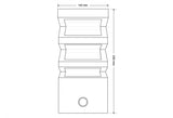 La <b>lámpara de madera DOCK Housing</b> es una creación única de diseño realizada a mano con maderas nobles con portalámpras E27 inorporado para adaptar la bombilla que más te guste.