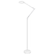Lámpara led de pie con brazo articulado que permite dirigir su haz de luz en cualquier dirección. Control táctil con selector de intensidad. Con un diseño clásico y funcional. Realizado con materiales de alta calidad.  