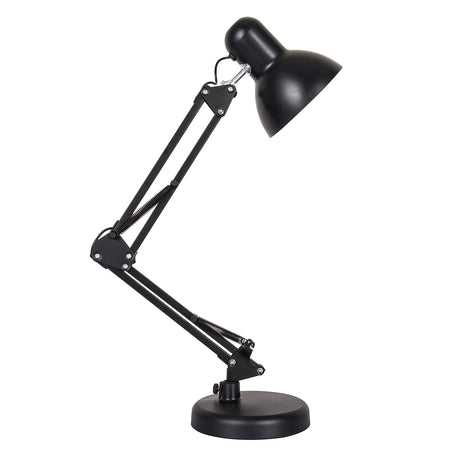 Lámpara led de estudio con brazo articulado que permite dirigir su haz de luz en cualquier dirección. Control táctil con selector de intensidad. Con un diseño clásico y funcional. Realizado con materiales de alta calidad. 