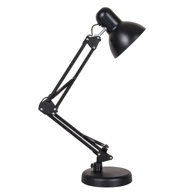 Lámpara led de estudio con brazo articulado que permite dirigir su haz de luz en cualquier dirección. Control táctil con selector de intensidad. Con un diseño clásico y funcional. Realizado con materiales de alta calidad. 