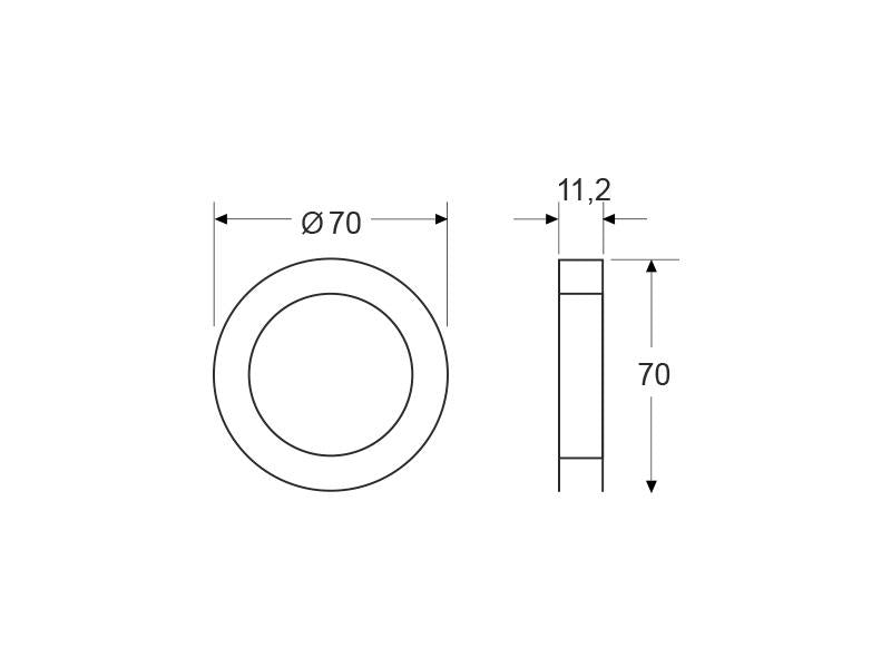 De bajo consumo y una gran luminosidad. Es posible su instalación en cualquier lugar, con un diseño extra plano y varias posibilidades de control mediante sensor.