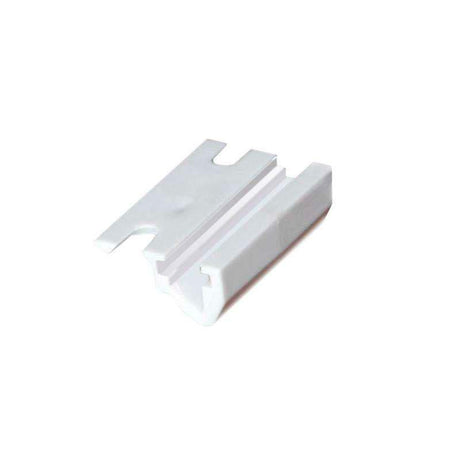 Pieza de sujeción para alojar un imán para la instalación de la barra LED BARLIS en cualquier superficie.