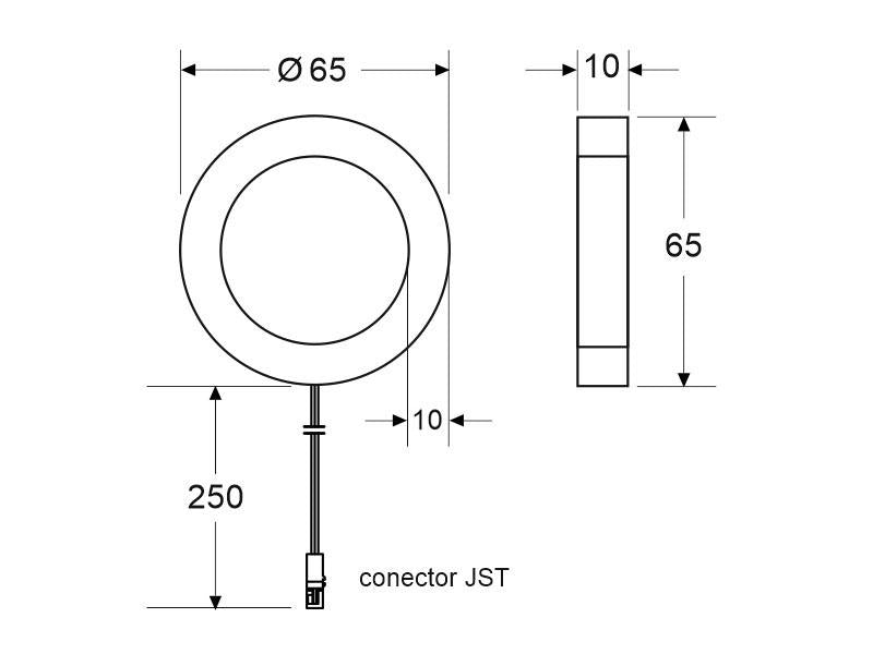 Foco Led para iluminación interior como armarios, librerías, estanterías y vitrinas. De bajo consumo y una gran luminosidad. Es posible su instalación en cualquier lugar, con un diseño extra plano y varias posibilidades de control mediante sensor.