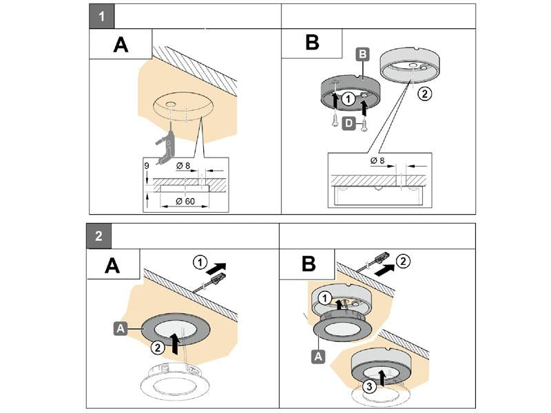 Foco Led para iluminación interior como armarios, librerías, estanterías y vitrinas. De bajo consumo y una gran luminosidad. Es posible su instalación en cualquier lugar, con un diseño extra plano y varias posibilidades de control mediante sensor.