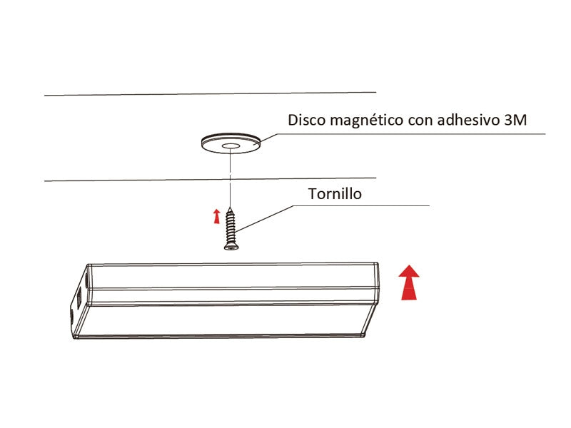 Spot led de mínimo tamaño y batería recargable especialmente concebidas para la iluminación de interiores de armarios, estanterías, cajones, baldas, caravanas, etc. Con sensor IR de proximidad multifunción que activa la luminaria automáticamente cuando detecta movimiento o por el paso de la mano.  Ideal para la iluminación LED cocinas, iluiminación LED armarios, iluiminación LED cajones, estanterías, baldas, caravanas, encimera cocinas, etc. De muy bajo consumo y una gran luminosidad.