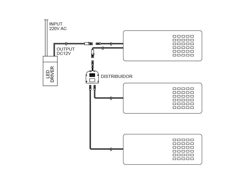 De bajo consumo y una gran luminosidad. Es posible su instalación en cualquier lugar, con un diseño extra plano y control mediante sensor de proximidad.