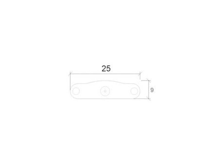 Conector para interconectar barras led FINGER Led de 50, 80 y 100cm para conseguir instalaciones de iluminación lineal de forma fácil y sencilla.