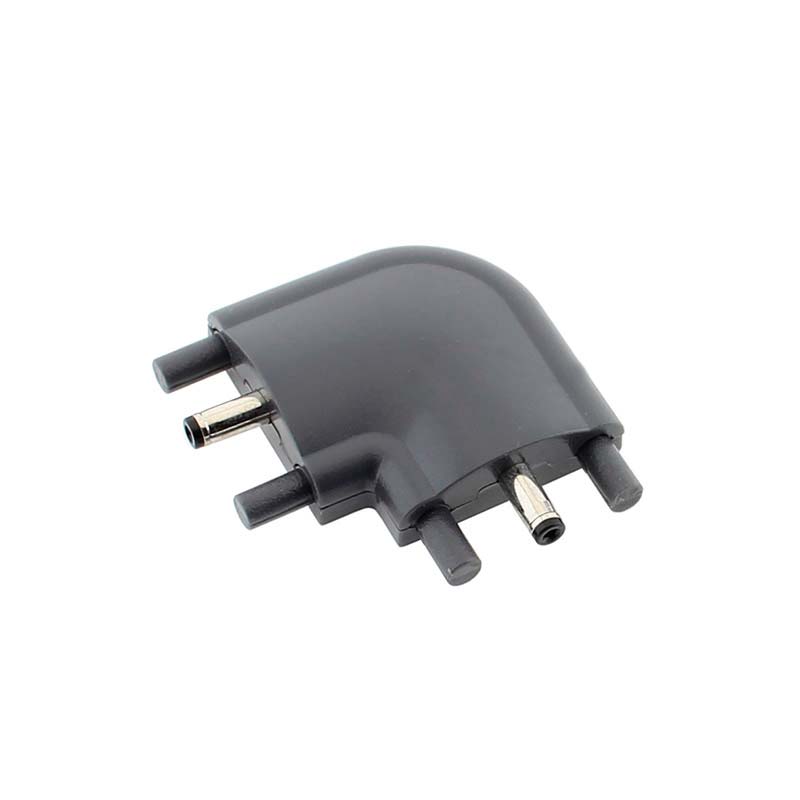 Conector en forma de L (90º) para interconectar barras led FINGER Led de 50, 80 y 100cm para conseguir instalaciones de iluminación lineal de forma fácil y sencilla.