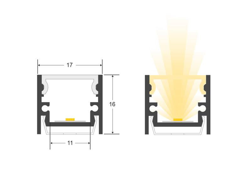 Barra led para realizar fácilmente instalaciones con iluminación LINEAL de hasta 20 metros de longitud de forma sencilla. Especialmente indicado para iluminación general, acentuación, decoración de todo tipo de espacios. De muy bajo consumo y una gran luminosidad.