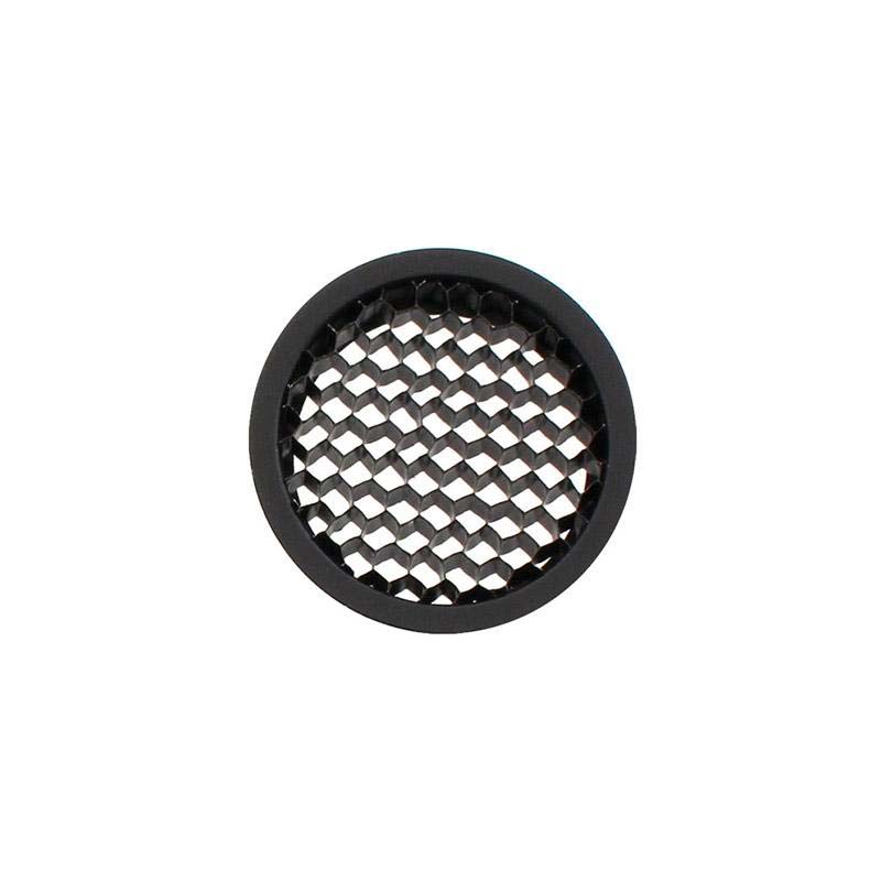 Filtro de Panal de abeja (Honeycomb) para foco de carril PROLUX. Concentra la luz en un punto elegido. Muy práctico para resaltar la iluminación del foco led, iluminar el fondo o destacar un objeto sobre el resto.