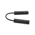 Conector interno para conectar los carriles de alimentación del carril magnético.
