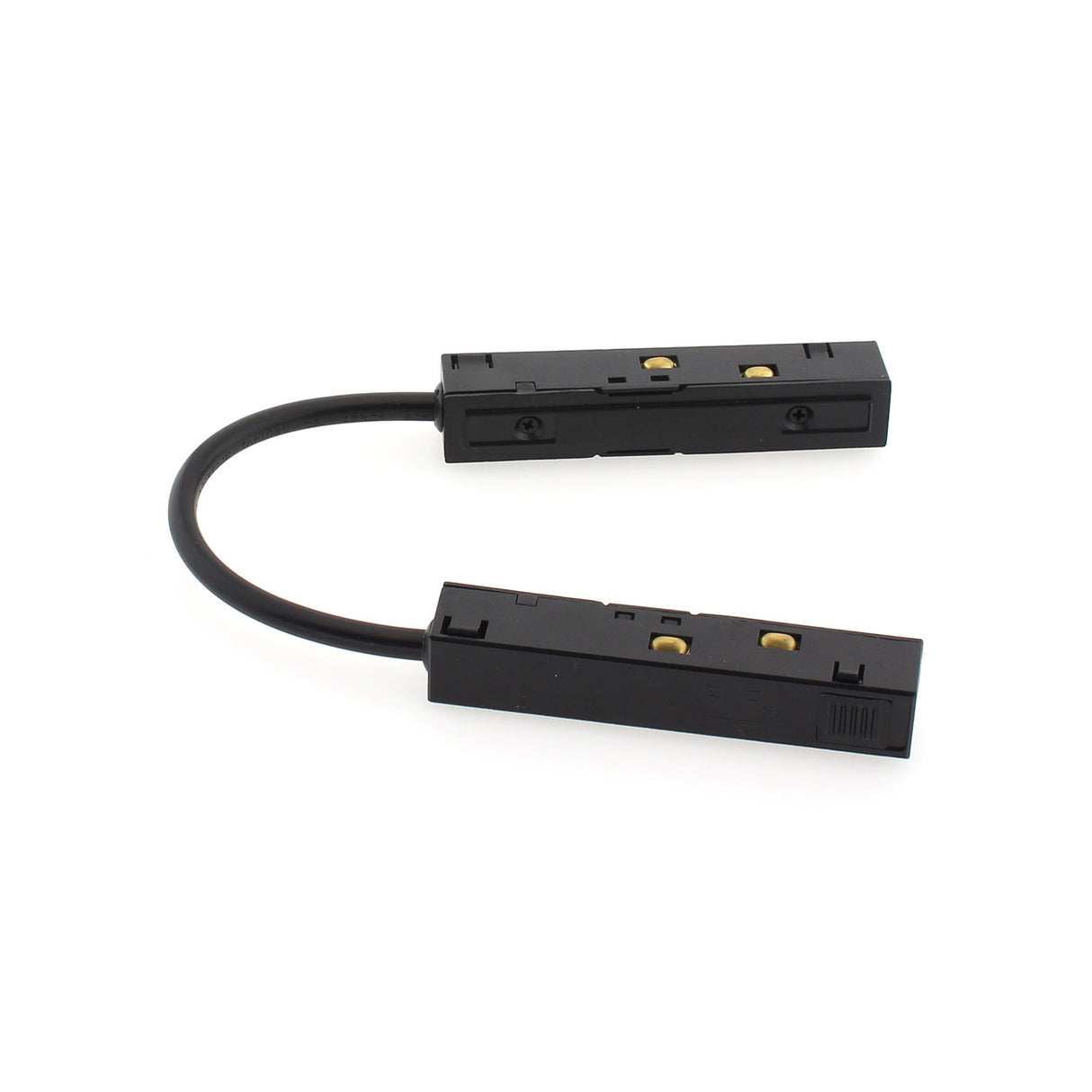 Conector interno para conectar los carriles de alimentación del carril magnético.