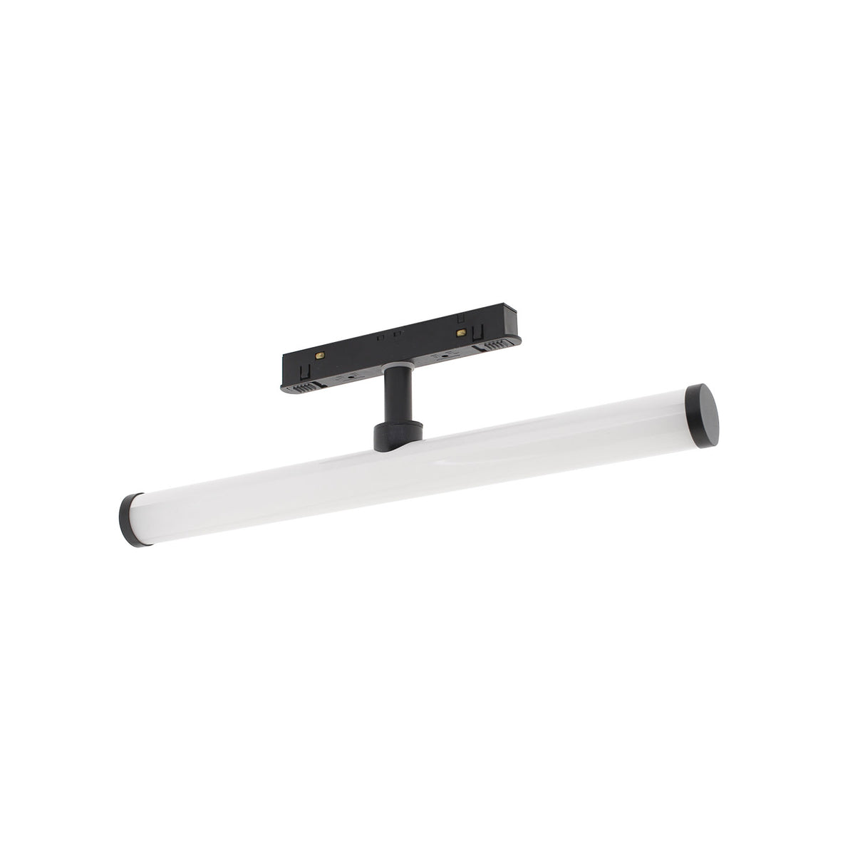 Luminaria Led para Carril Magnético. Orientable en cualquier posición. Instalación rápida y sencilla, insertar en el carril y listo para funcionar.