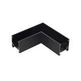Pieza en forma de L para conectar dos tramos de carril magnético superficie de 16mm.