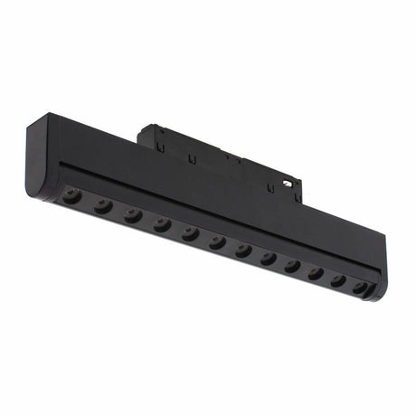 Luminaria Led para Carril Magnético 16mm. Instalación rápida y sencilla, insertar en el carril y listo para funcionar.