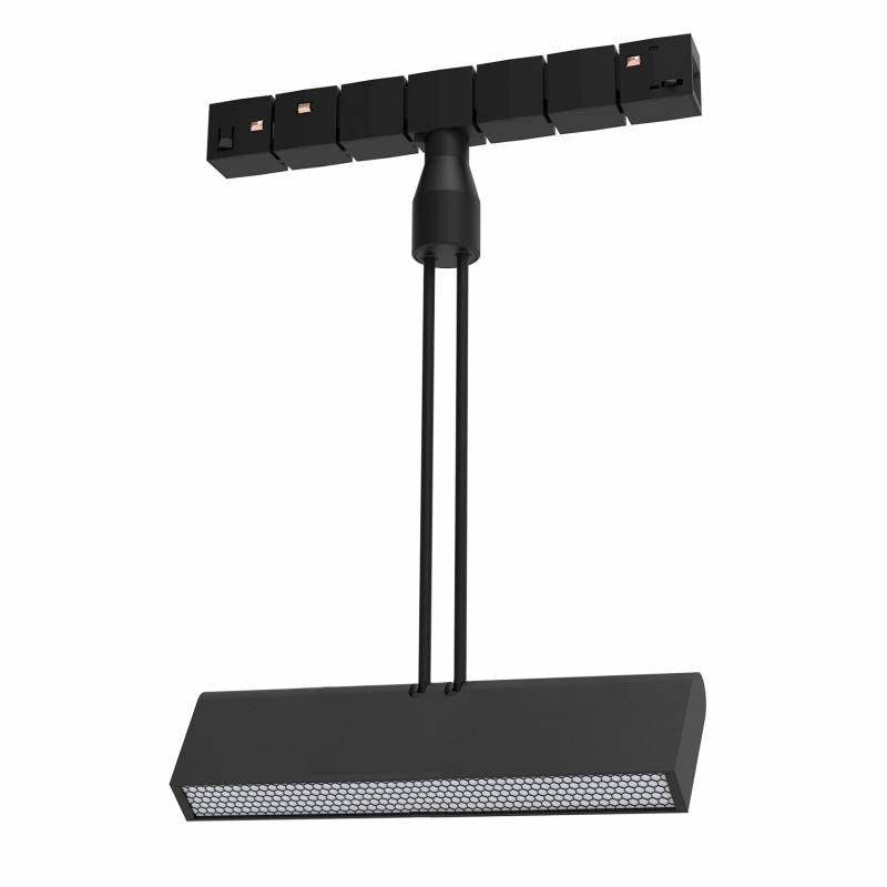 Foco Led para Carril Magnético redondo. Instalación rápida y sencilla, insertar en el carril y listo para funcionar.