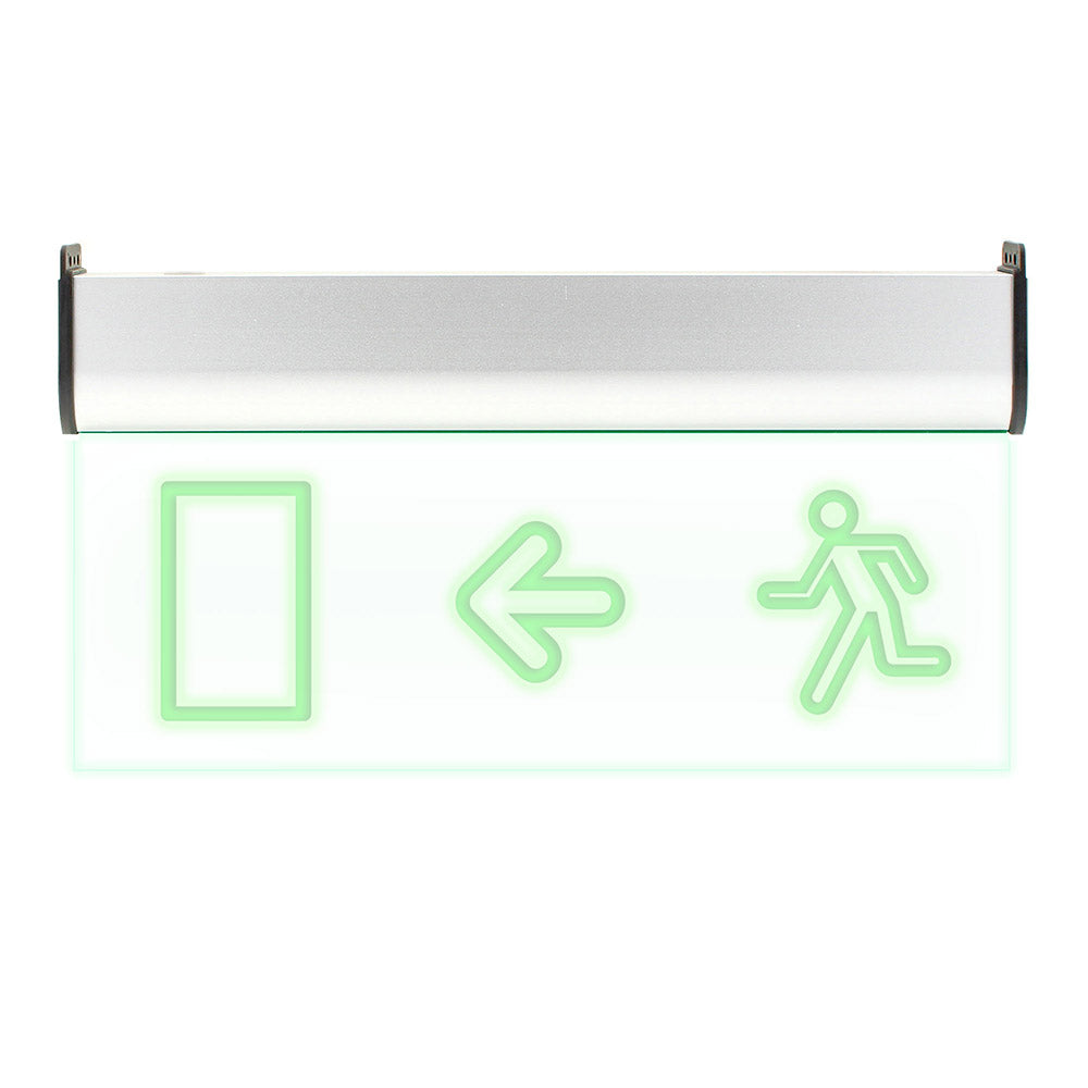 Luz de señalización con tecnología LED. Ofrece Luz de forma permanente iluminando la señalética en todo momento. 