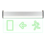 Luz de señalización con tecnología LED. Ofrece Luz de forma permanente iluminando la señalética en todo momento. 