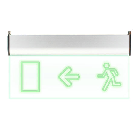 Luz de señalización con tecnología LED. Ofrece Luz de forma permanente iluminando la señalética en todo momento. 