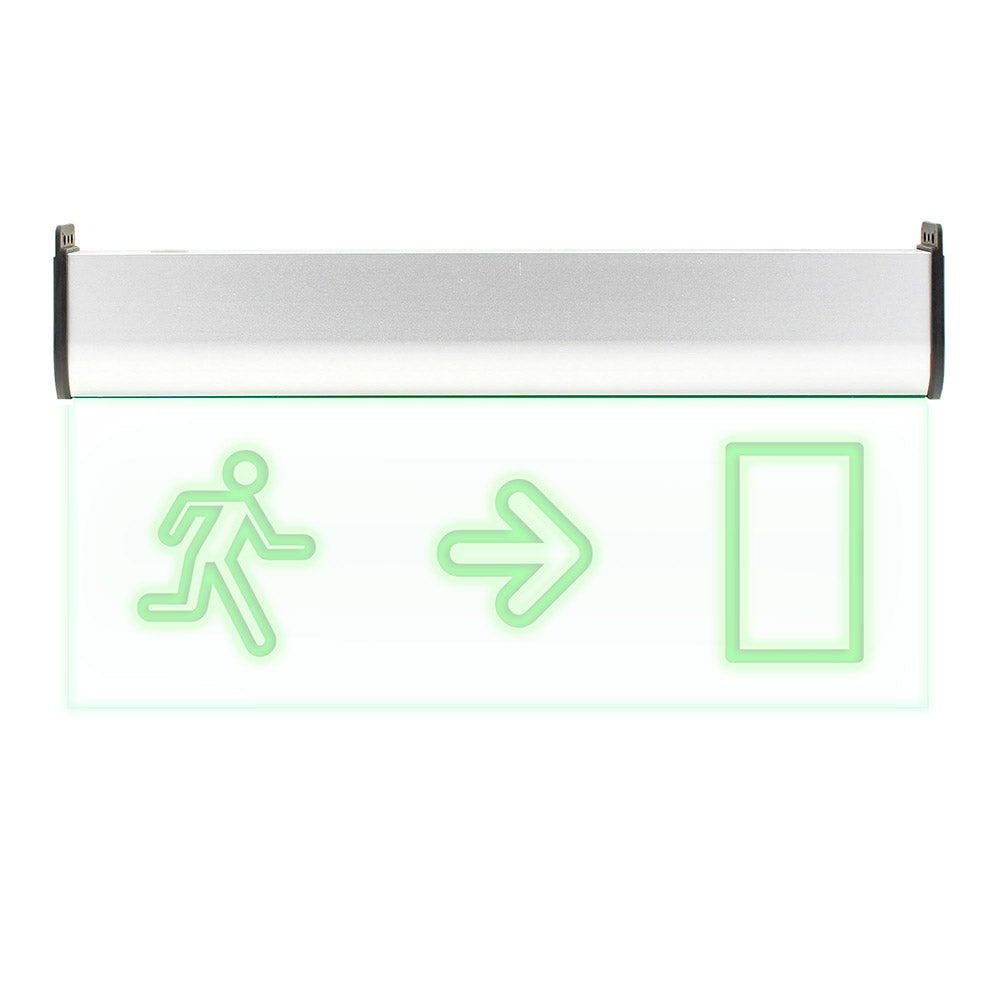 Luz de señalización con tecnología LED. Ofrece Luz de forma permanente iluminando la señalética en todo momento. 