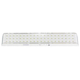 Luz LED de emergencia de máxima eficiencia, hasta 3 horas de autonomía con su batería recargable Li-ion, control de intensidad y test. Incorpora 30 led SMD2835. Luz para señalización de salidas, puertas, ascensores, zonas de paso o comunes.