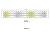 Luz LED de emergencia de máxima eficiencia, hasta 3 horas de autonomía con su batería recargable Li-ion, control de intensidad y test. Incorpora 30 led SMD2835. Luz para señalización de salidas, puertas, ascensores, zonas de paso o comunes.