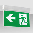 Luz de señalización y emergencia con tecnología LED. Ofrece Luz de forma permanente iluminando la señalética en todo momento.